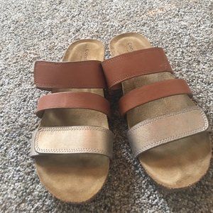 Comfortiva Sandal 10M Gold Tan
